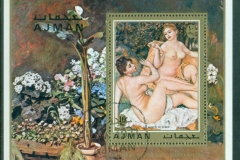 Ajman 1971 Mi#278A Paintings by Auguste Renoir MS