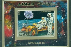 Ajman 1971 Mi#MS279B Apollo 15 Space Mission MS IMPERF