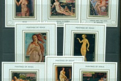 Ajman 1971 Mi#895-902 Venus Paintings by Famous Masters 8xDLMS
