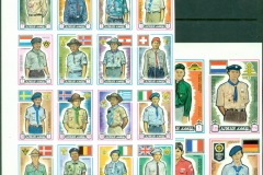 Ajman 1971 Mi#904-923B 13th World Scout Jamboree, Asagiri Heights, Japan IMPERF