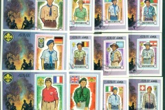 Ajman 1971 Mi#904-923 13th World Scout Jamboree, Asagiri Heights, Japan 12xDLMS