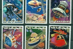 Ajman 1971 Mi#964-969 Space Research