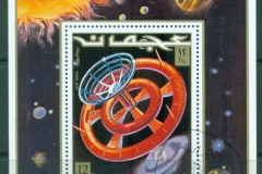 Ajman 1971 Mi#MS294A Space Research MS