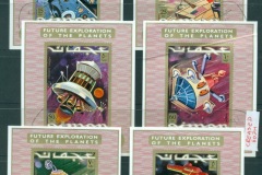 Ajman 1971 Mi#964-969 Space Research 6xDLMS