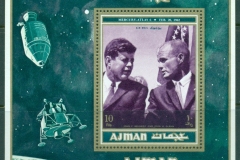 Ajman 1971 Mi#MS296A Apollo Space Crews MS