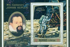 Ajman 1971 Mi#MS297A Space Research MS