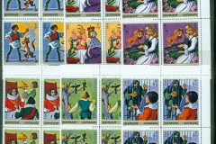 Ajman 1971 Mi#1033-1038 Fairy tales collected by Jackob & Wilhelm Grimm