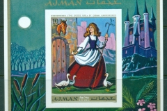 Ajman 1971 Mi#MS304B Fairy tales collected by Jackob & Wilhelm Grimm MS IMPERF