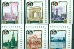 Ajman 1971 Mi#1040-1045B Visit of Emperor Hirohito to Europe IMPERF