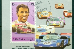Ajman 1971 Mi#MS309 Famous Racing Drivers, Mario Andretti MS