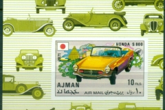 Ajman 1971 Mi#MS324B Sports cars MS IMPERF