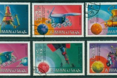 Ajman 1971 Mi#1216-1221 Space Researc