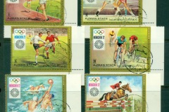 Ajman 1971 Mi#1223-1228 Summer Olympics Munich