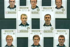 Ajman 1971 Mi#1237-1244B Football World Cup, Germany IMPERF
