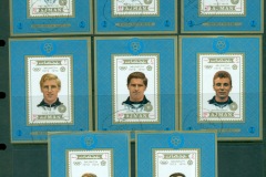 Ajman 1971 Mi#1237-1244 Football World Cup, Germany 8xDLMS