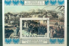 Ajman 1971 Napoleon MS