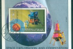 Ajman 1971 Space Research, Luna 16 MS