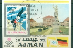 Ajman 1971 Mi#726-745 Munich Olympics 12xDLMS