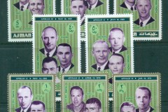 Ajman 1971 Apollo Space Astronauts