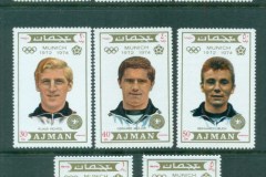Ajman 1971 Munich Olympics, Football Players