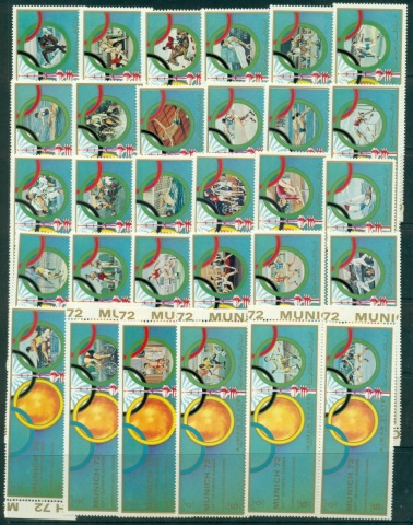 Ajman 1972 Mi#1545-1574 Summer Olympics Munich (30)