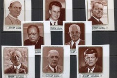 Ajman 1972 Mi#1246-1253B Champions of Peace IMPERF