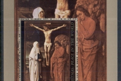 Ajman 1972 Mi#MS473a Crucifixion Paintings MS