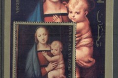Ajman 1972 Mi#MS382a Xmas Madonna Painting MS