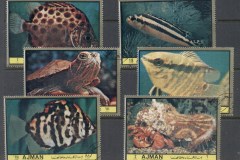 Ajman 1972 Mi#1958-1963 Tropical Fish (IV)