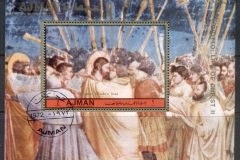 Ajman 1972 Mi#MS388A Scenes from the Life of Christ, Giotto MS