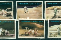 Ajman 1972 Mi#1267-1272 Apollo 15, Exploration of the Moon\'s Surface