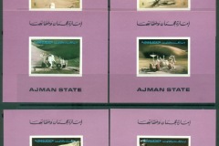 Ajman 1972 Mi#1267-1272 Apollo 15, Exploration of the Moon\'s Surface 6xDLMS