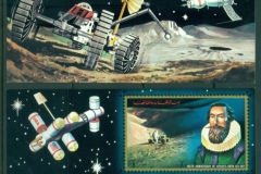 Ajman 1972 Mi#MS361-362 400th Birthday of Johannes Kepler 2xMS Perf & IMPERF