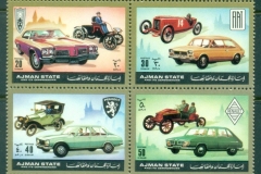 Ajman 1972 Mi#1418-1425 Traditional & Modern Automobiles