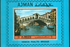 Ajman 1972 Mi#MS392A Venice & Pompeii MS