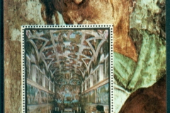 Ajman 1972 Mi#MS406A Sistine Chapel MS