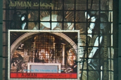 Ajman 1972 Mi#MS408A Frescoes by Raphael MS