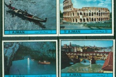 Ajman 1972 Mi#1902-1905 Famous Sights of Italy