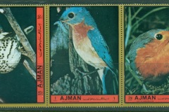 Ajman 1972 Mi#1921-1923 Songbirds