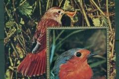 Ajman 1972 Mi#MS417A Songbirds MS