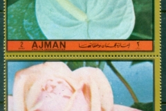 Ajman 1972 Mi#1945-1948 Flowers, Grace Flower