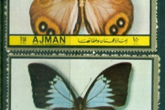 Ajman 1972 Mi#1990-1993 European Butterflies