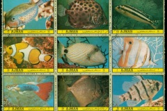 Ajman 1972 Mi#1739+ Marine & Freshwater Fish block 15