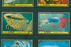 Ajman 1972 Mi#1964-1969 Tropical Fish