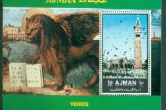 Ajman 1972 Mi#MS452A Sights of Italy MS