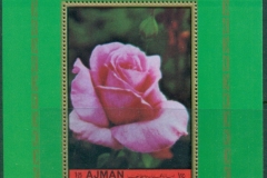 Ajman 1972 Mi#MS453A Flowers, Queen's Roses MS