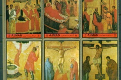 Ajman 1972 Mi#2106-2111 Easter Russian Icons