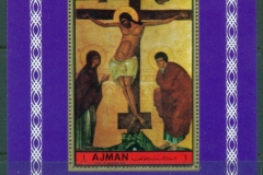 Ajman 1972 Mi#MS459A Easter Russian Icons MS