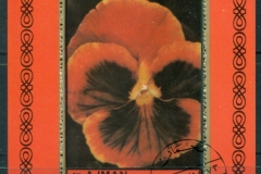 Ajman 1972 Mi#MS466A Flowers, Violets MS