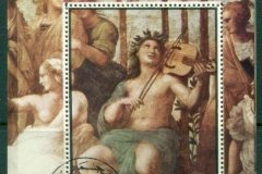 Ajman 1972 Mi#MS481A Paintings by Raphael MS